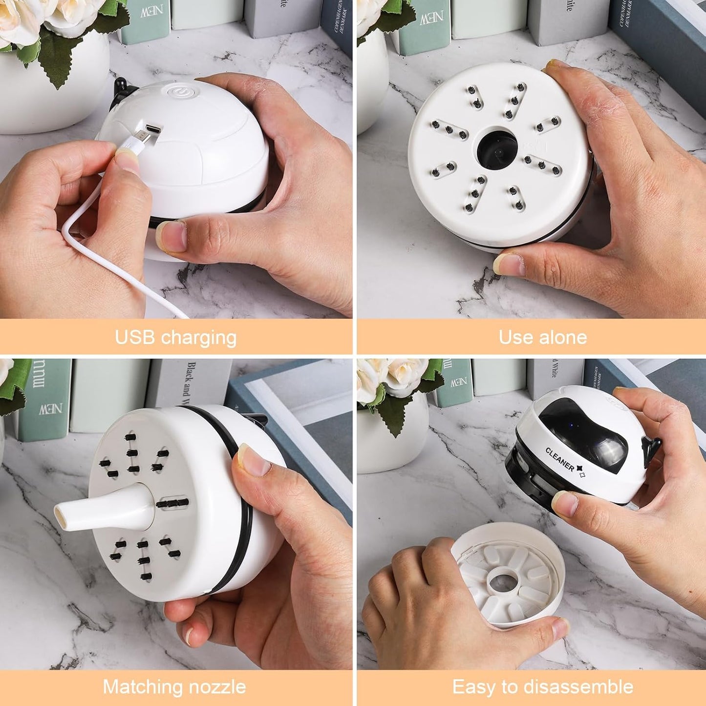 Mini Desktop Vacuum Cleaner