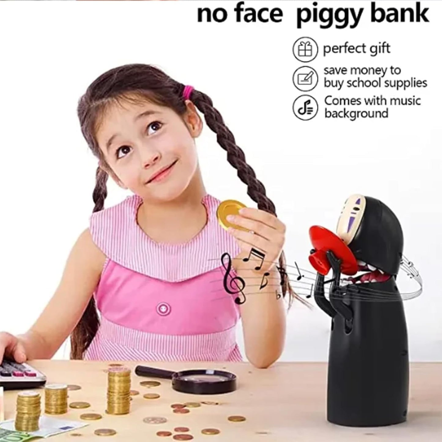 Piggy Bank - No Face Spirited Away