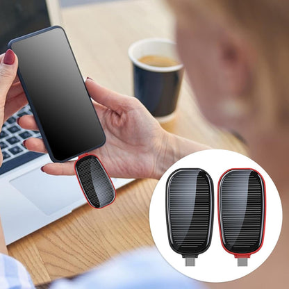 Solar Power Bank Portable Keychain Charger