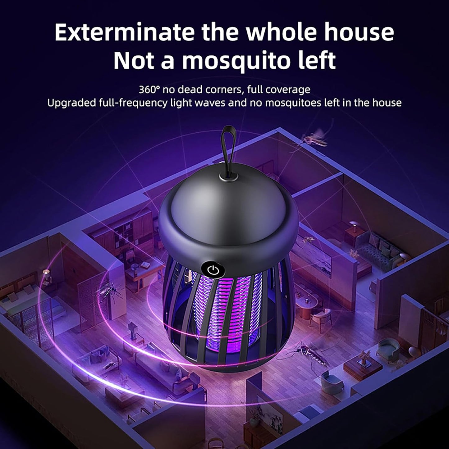 USB Rechargeable Mosquito killer Lamp