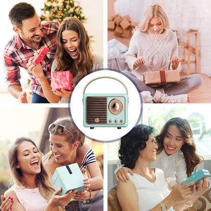 Mini Retro Bluetooth Speaker