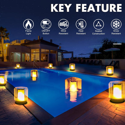 Solar Floating Pool Light