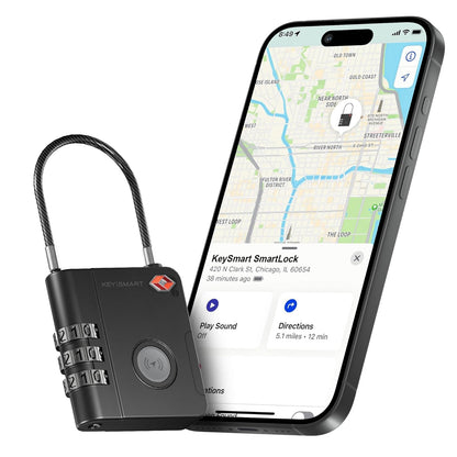 TSA Lock for Anti-lost Luggage Backpack With iOS Location Tracker