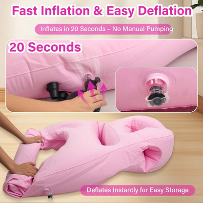 Inflatable Pregnancy Pillow (Cozy Bump)
