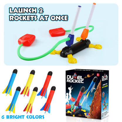 DIY Rocket Launcher Toy (6 Rockets)