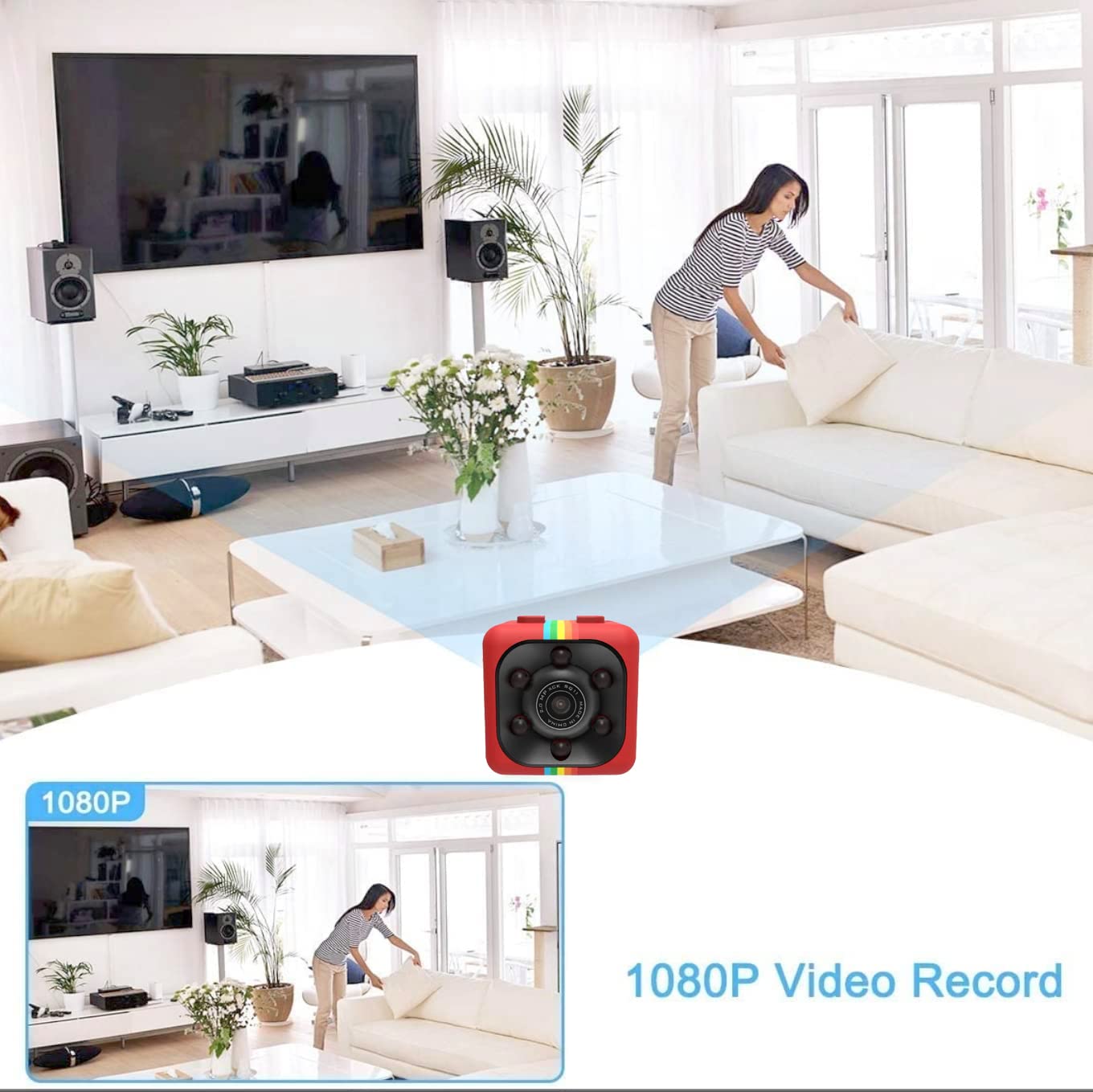 SQ11 Mini Night Vision Wireless 1080P Camera