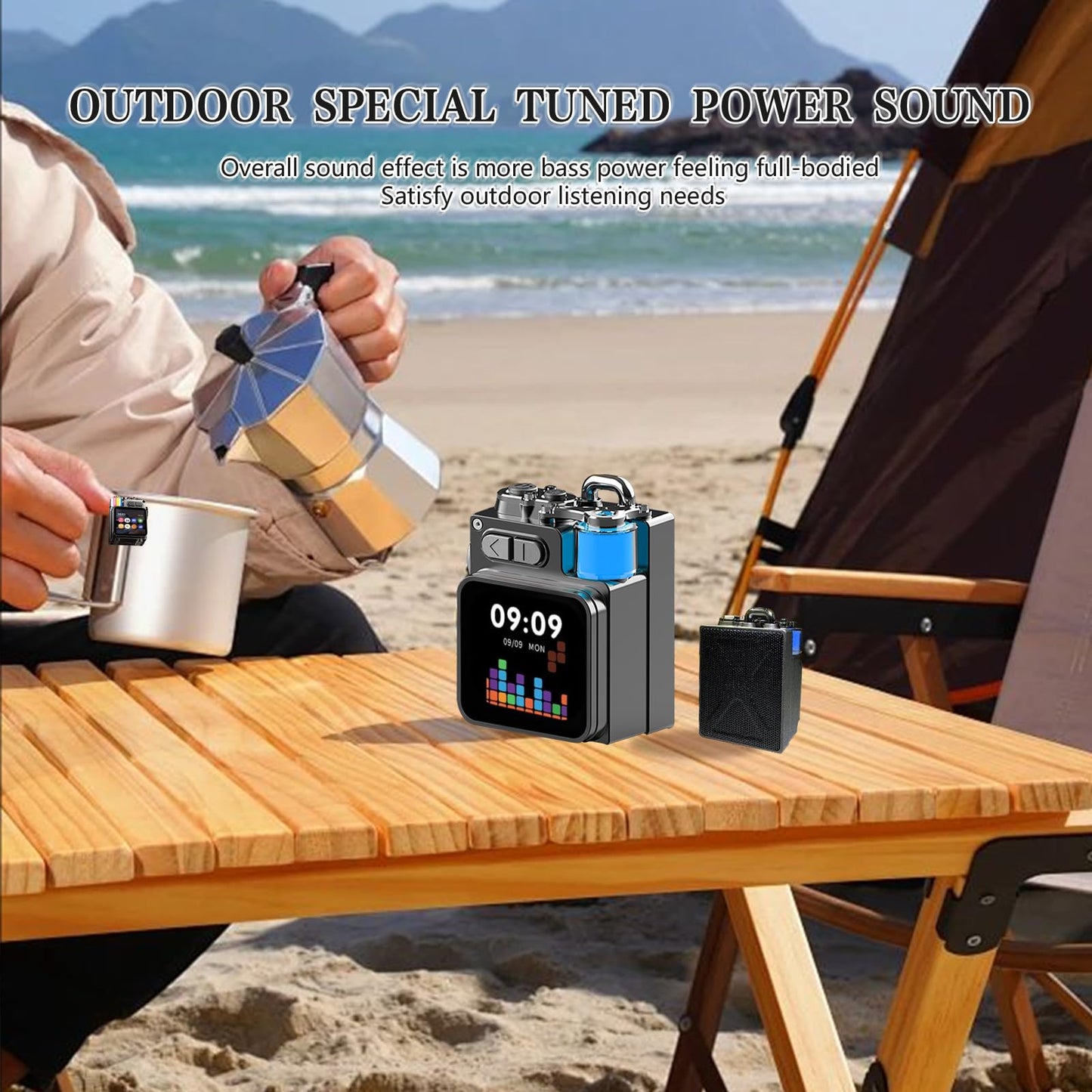 K15 Speaker With LED Display Touch Screen