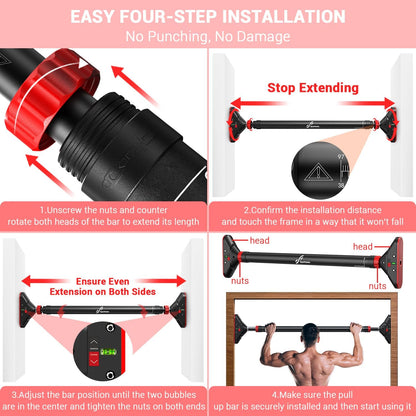Multifunctional Pull Up Bar for Doorway