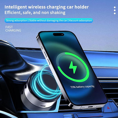 Smart Magnetic Car Phone Holder Charger