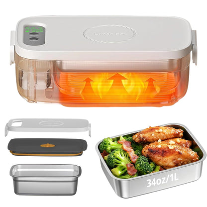Smart USB Multi-Function Lunch Box