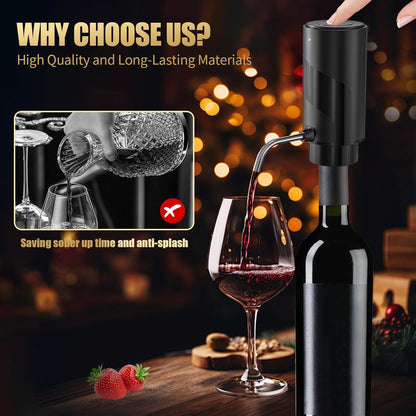 Electric Wine Aerator & Dispenser