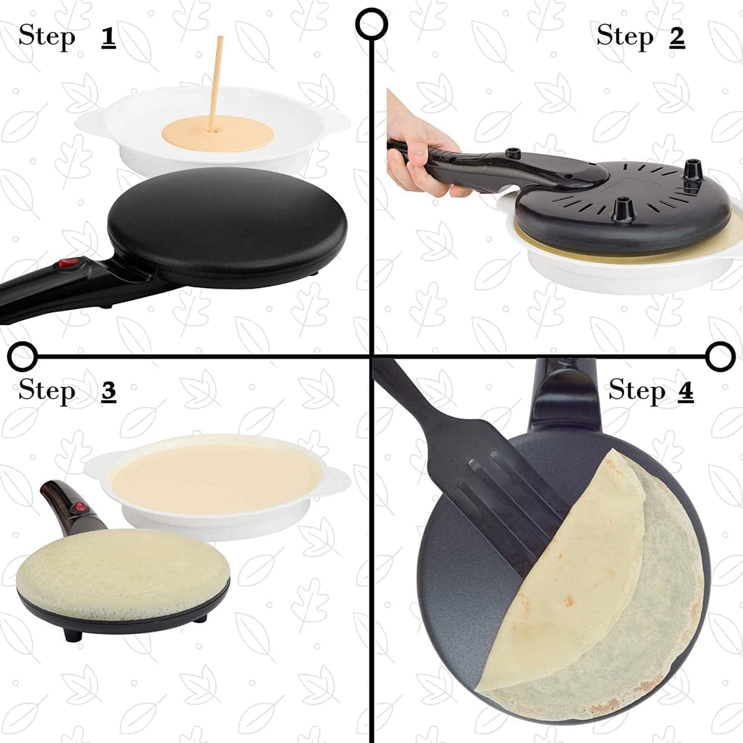 Non-Stick Electric Pancake Maker