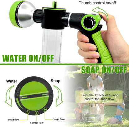 8 In 1 High Pressure Multifunction Water Gun
