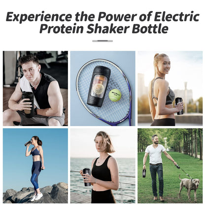 Portable Electric Shaker Bottle