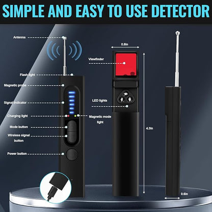 Anti-Spy Wireless Hidden Camera Detector