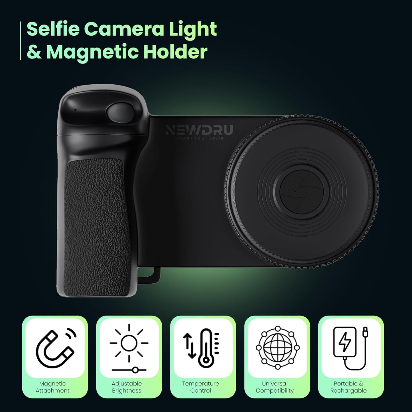 3 In 1 Magnetic Camera Holder
