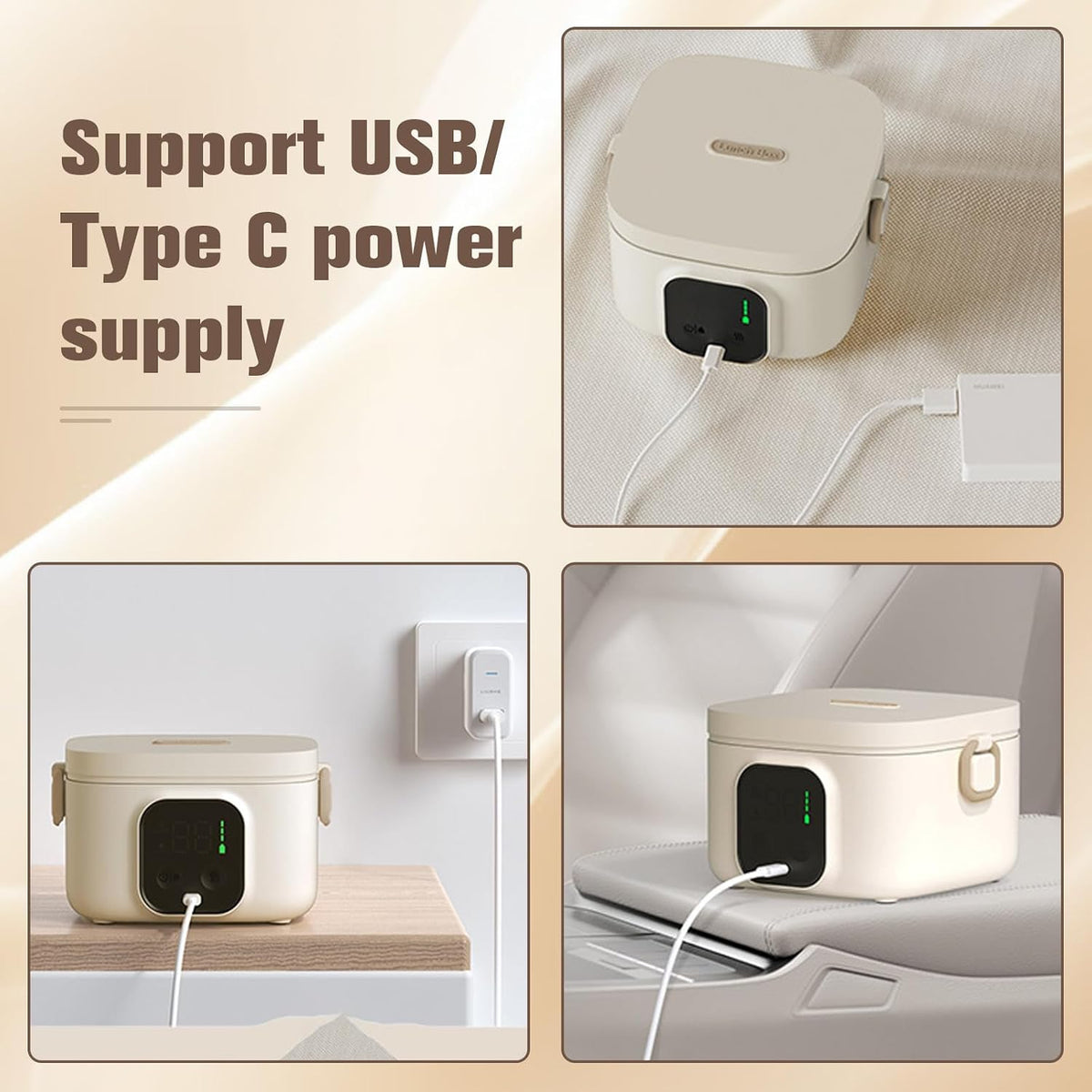 USB Rechargeable Lunch Box