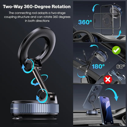 MagGrip™ Pro 360° Rotating Magnetic Phone Holder (Gen 5)