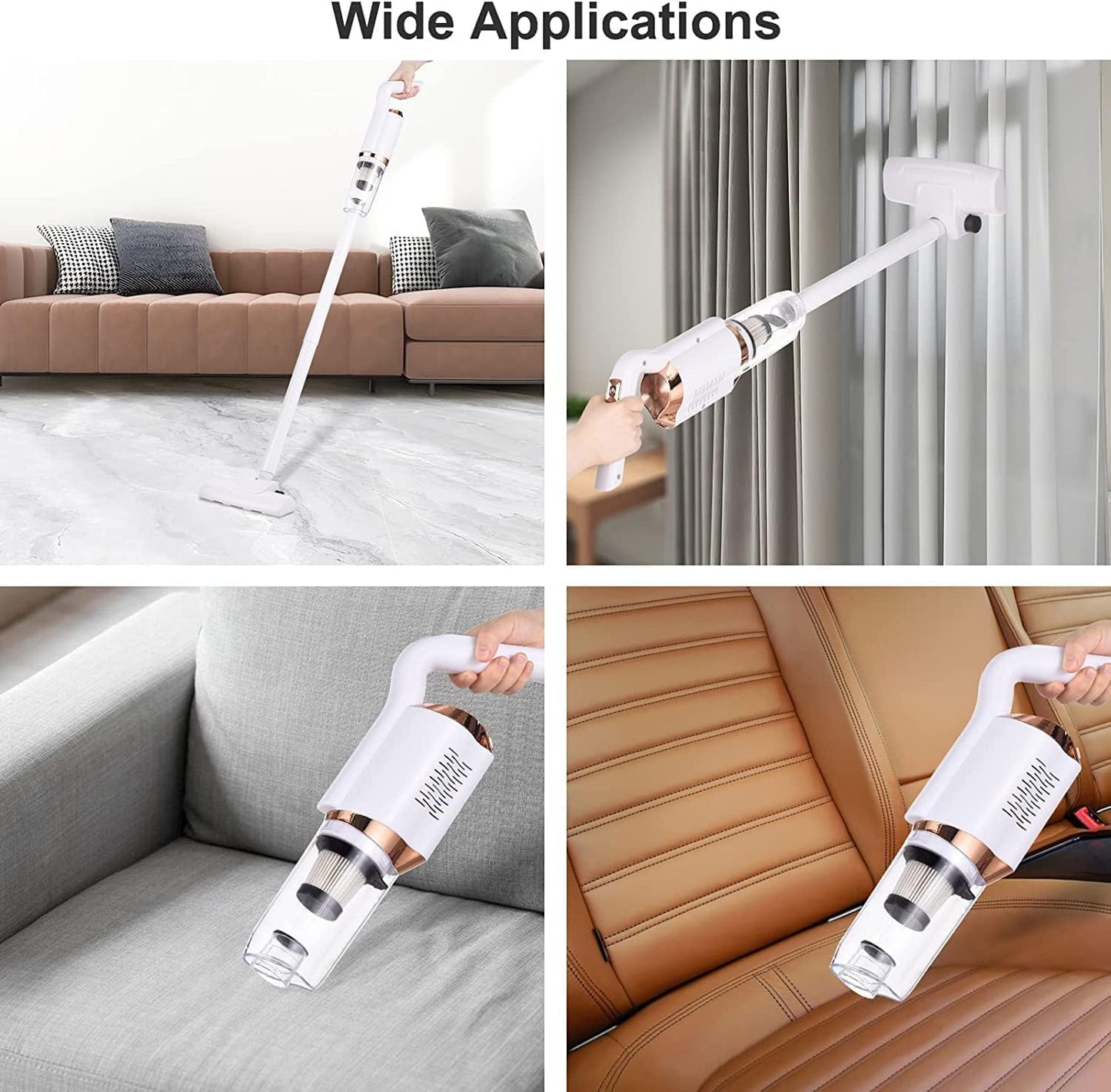 Multifunction Wireless High Power Vacuum Cleaner