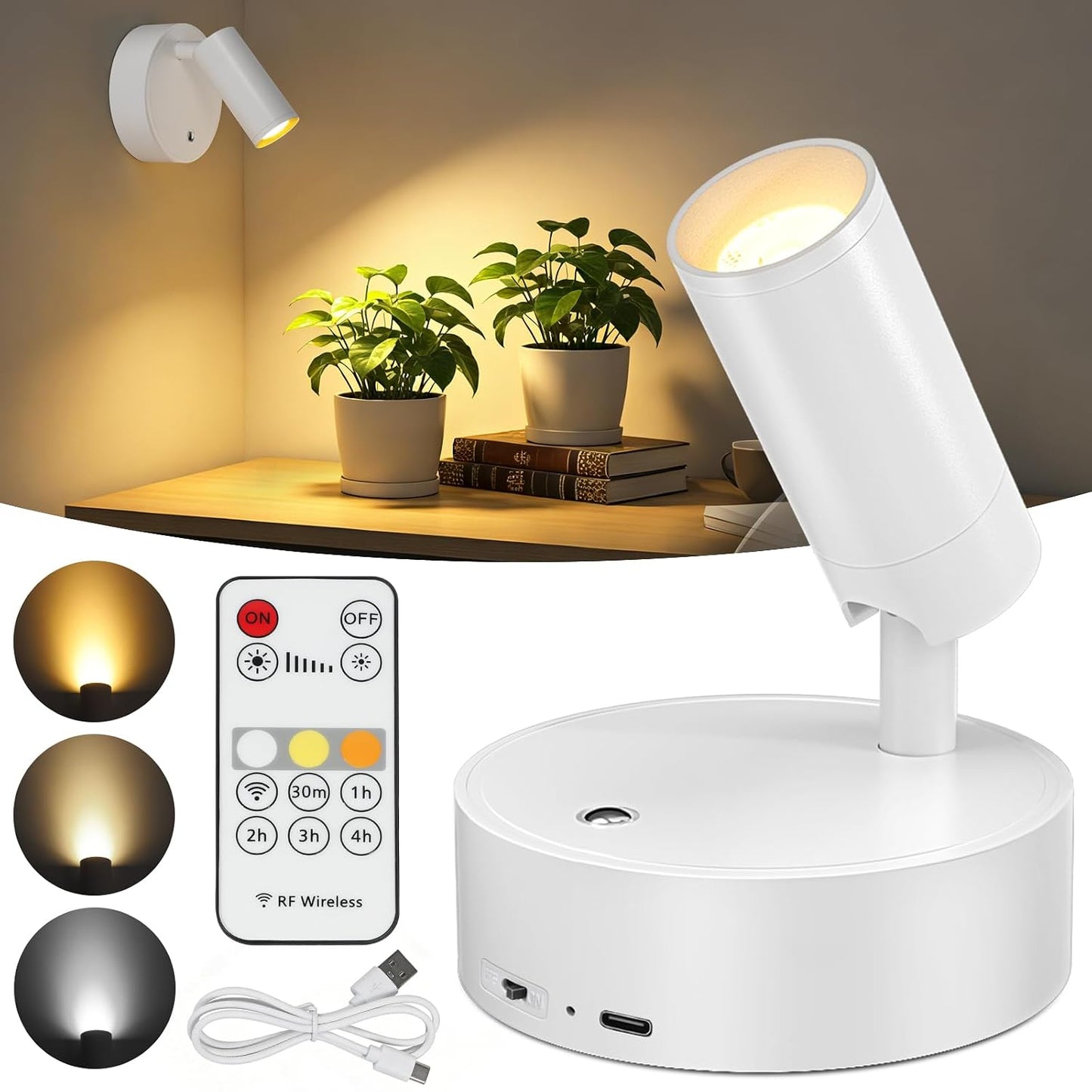 Magnetic Suction Spotlight Lamp