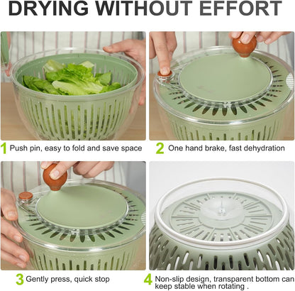 Multi-Function Vegetable & Fruit Washer with Spin Dryer