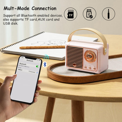 Mini Retro Bluetooth Speaker