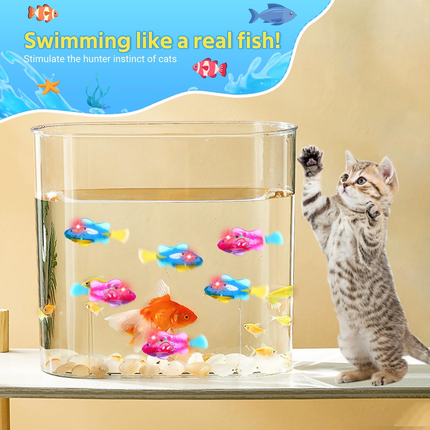 Electronic Robot Fish Toy