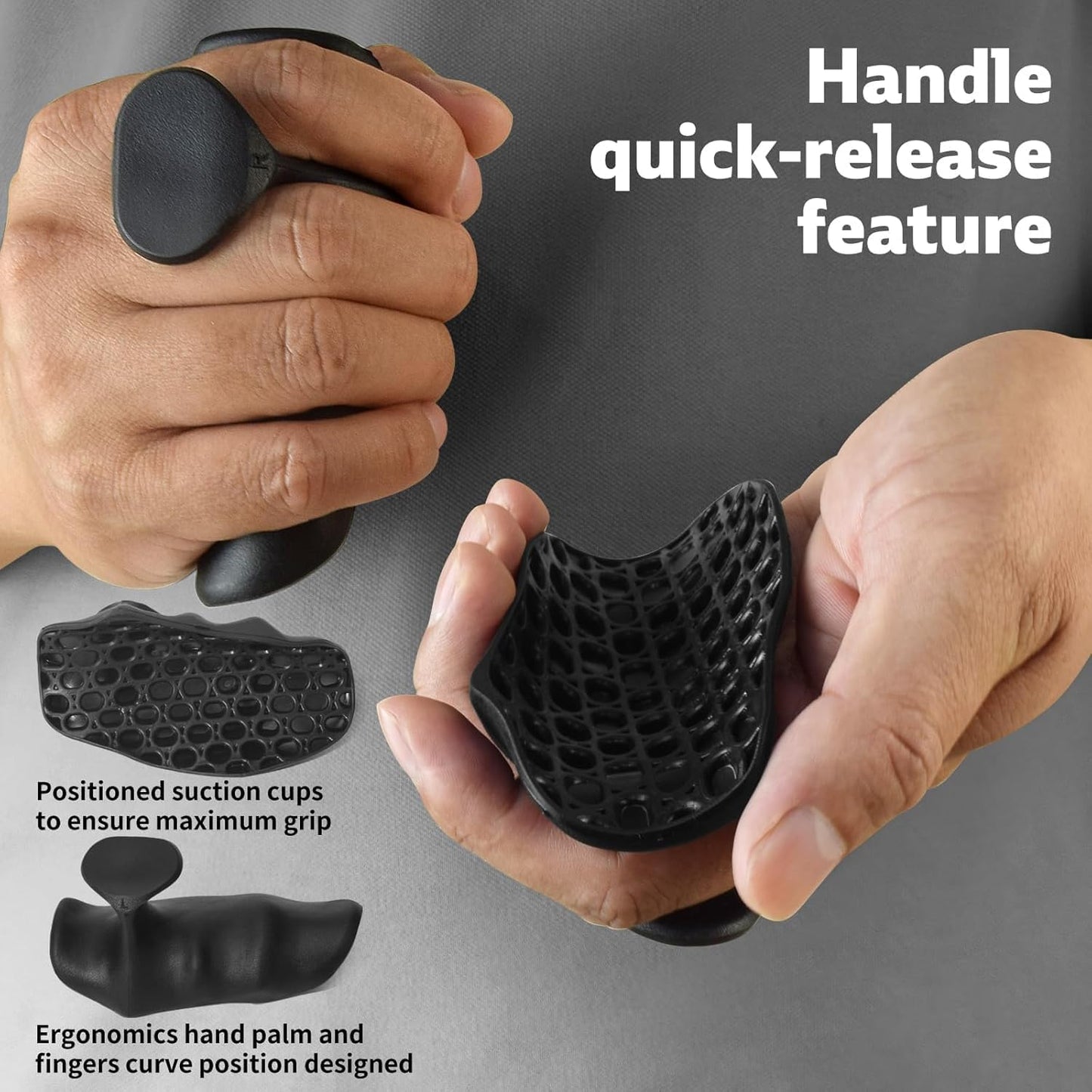 Anti-Slip Workout Grips for Men & Women
