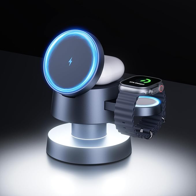 Magnetic 3 in 1 Wireless Charging Station