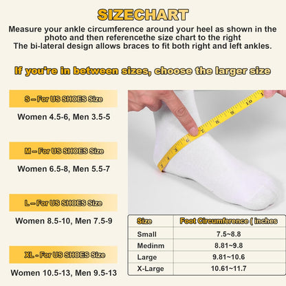 Ankle Support Brace With Inflatable Air Bag