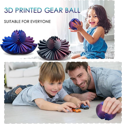 3D Printed Fidget Gear Ball