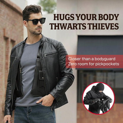 Multifunctional Underarm Satchel Zipper Bag