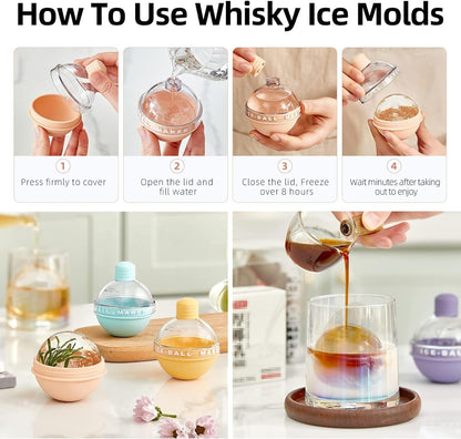 Silicone Sphere Ice Mold