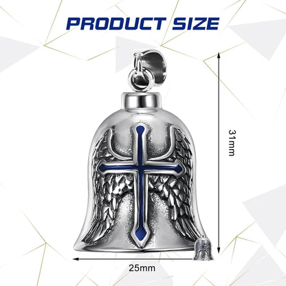 Stainless Steel Guardian Bell | Best Biker Gift For Good Luck Charm