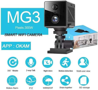 Wireless WIFI Night Vision Camera With Two-Way Audio System