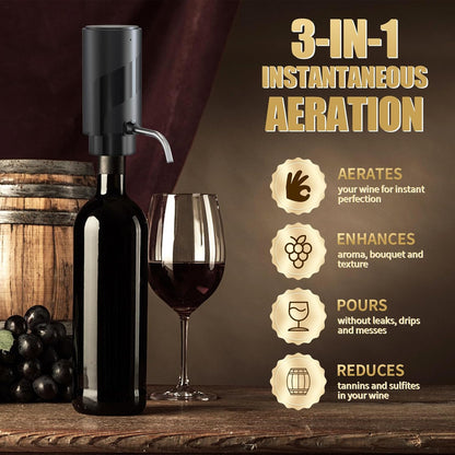 Electric Wine Aerator & Dispenser
