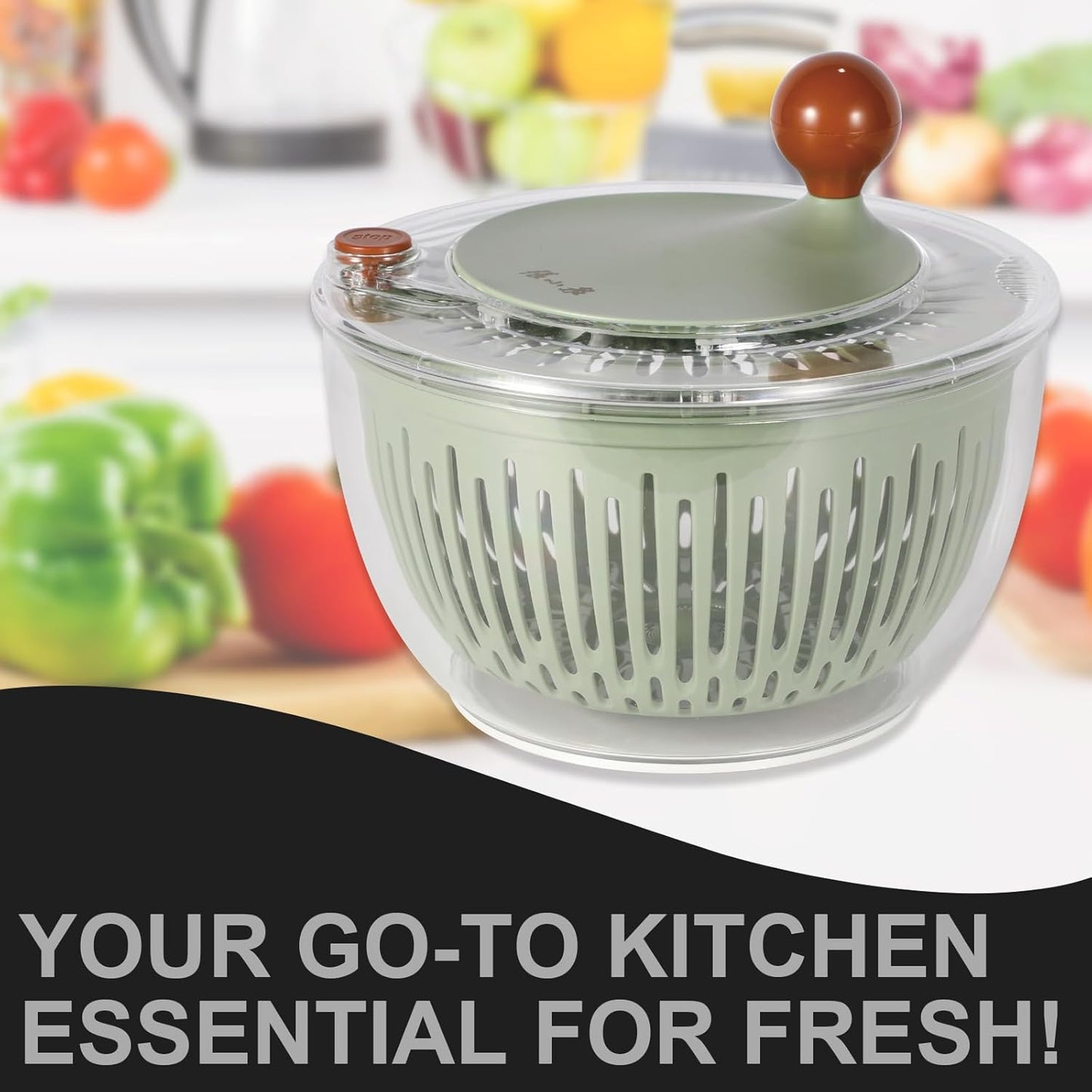 Multi-Function Vegetable & Fruit Washer with Spin Dryer