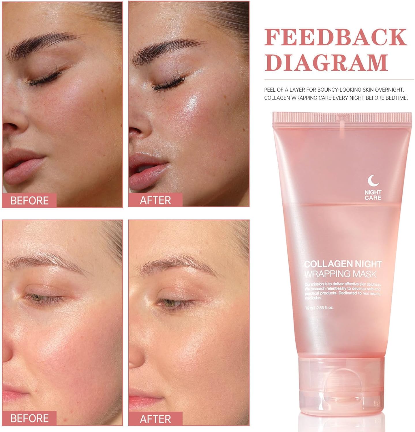 Collagen Night Wrapping Peel Off Mask