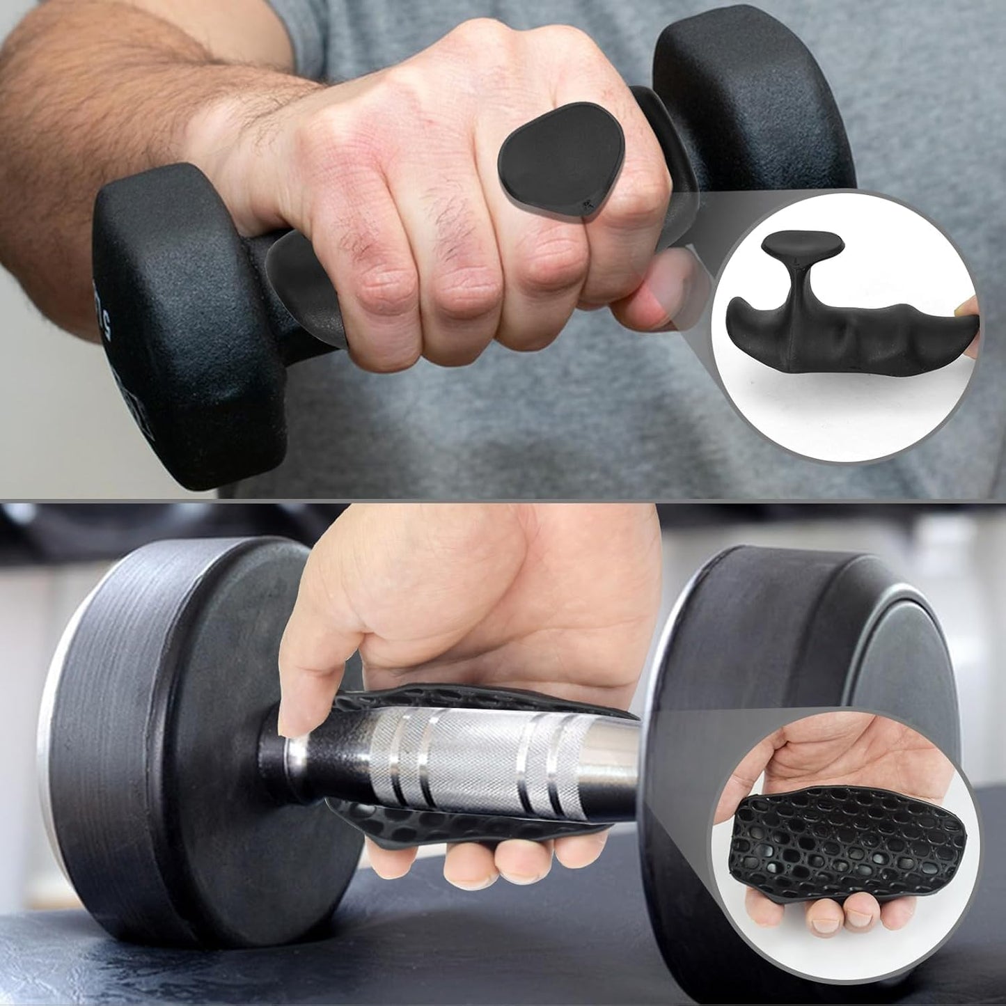 Anti-Slip Workout Grips for Men & Women