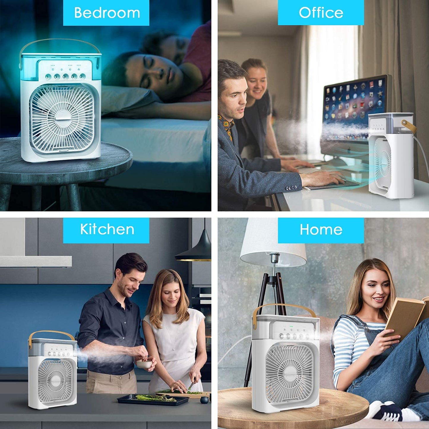 Mini Air Cooler & Humidifier
