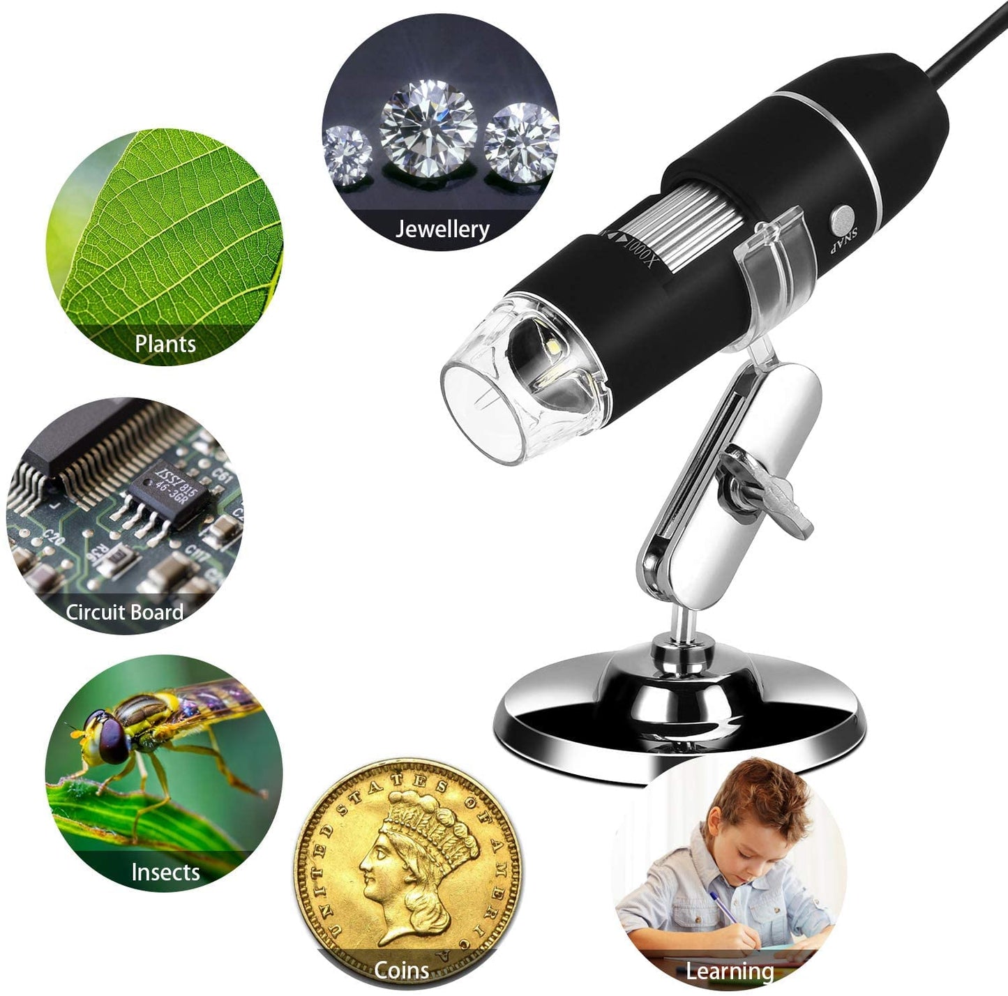 USB Digital Electron Microscope