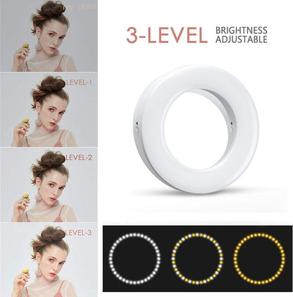 LED Selfie Ring Light for All Smartphones