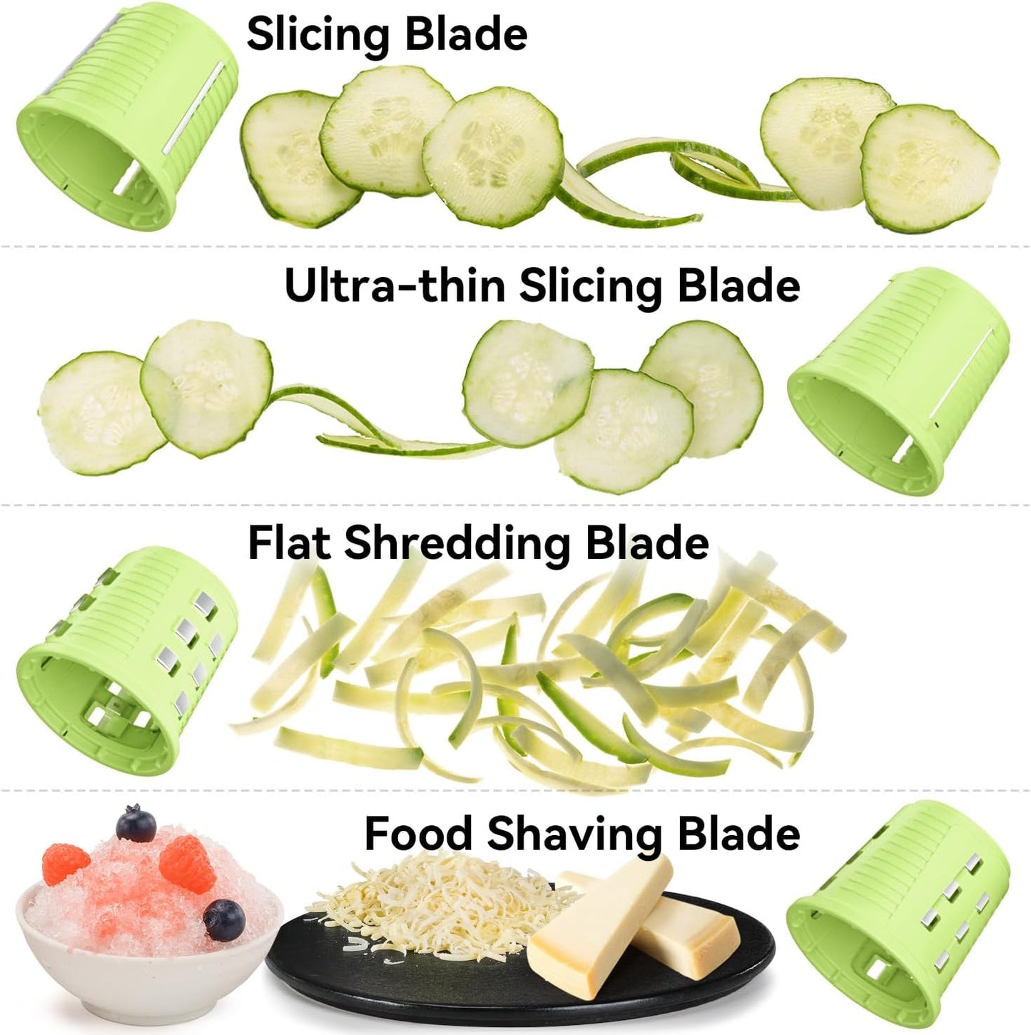 4-IN-1 Handheld Wireless Automatic Vegetable Cutter