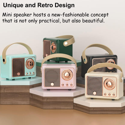 Mini Retro Bluetooth Speaker