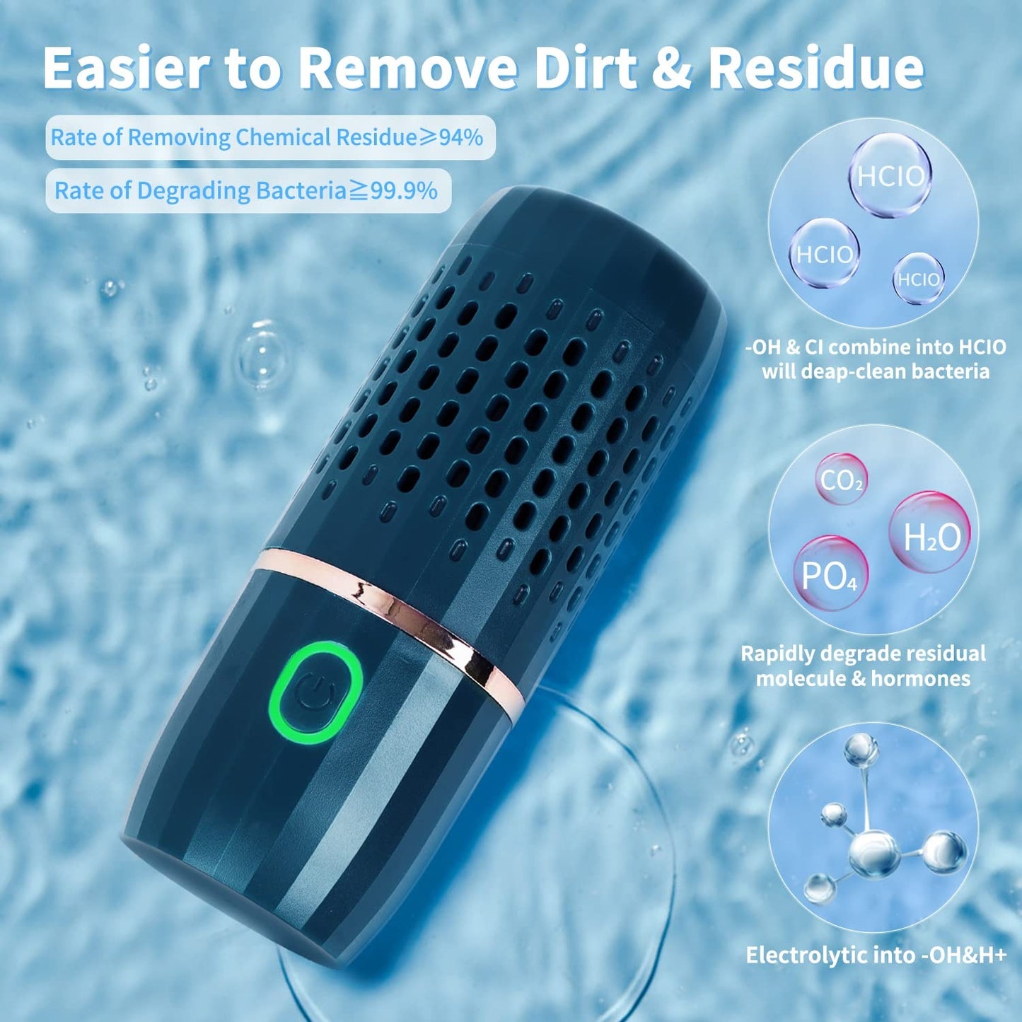 Capsule Fruit and Vegetable Purifier