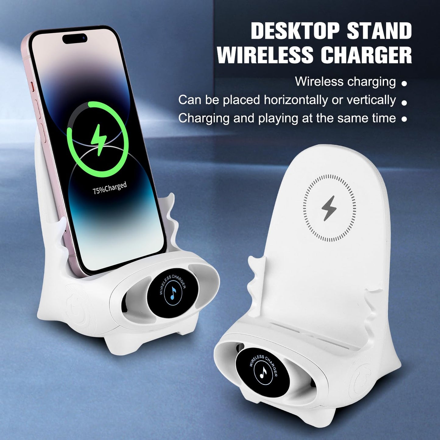 Mini Chair Wireless Fast Charger With Speaker