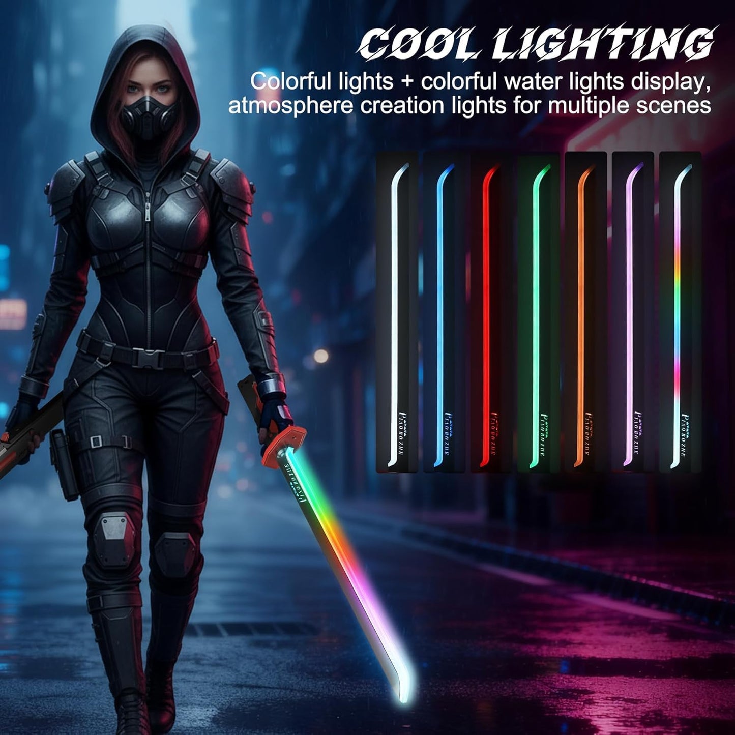 LED Sparkblade Sword For Kids /Adults/Gamer/Anime