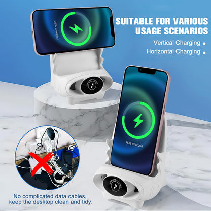 Mini Chair Wireless Fast Charger With Speaker