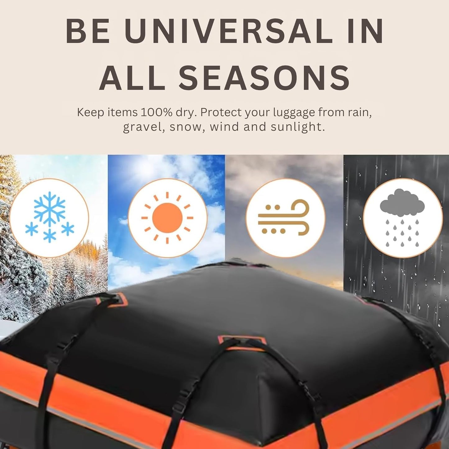 Car Rooftop Cargo Carrier Bag