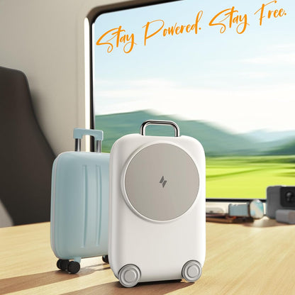 3 in 1 Suitcase Magnetic Wireless Charger
